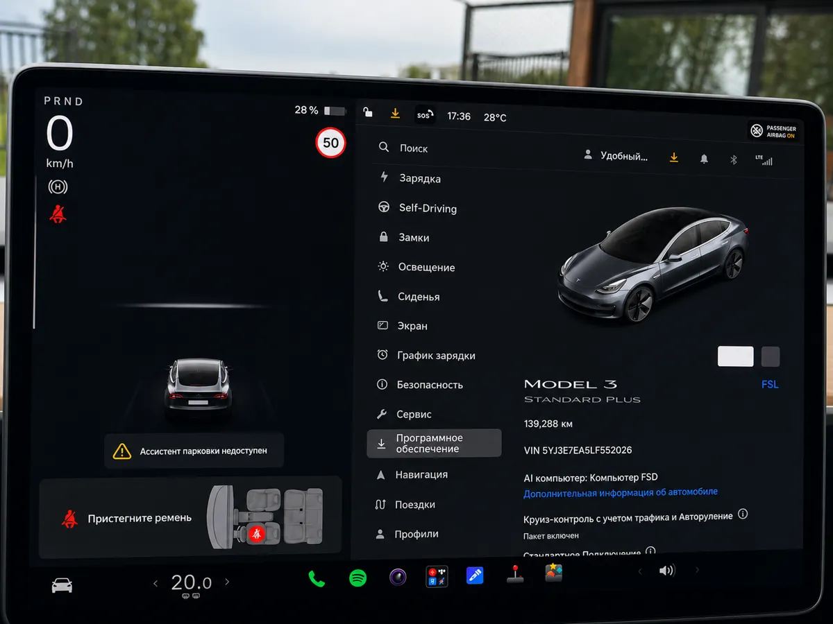 Tesla Model 3 2019 - 25. attēls